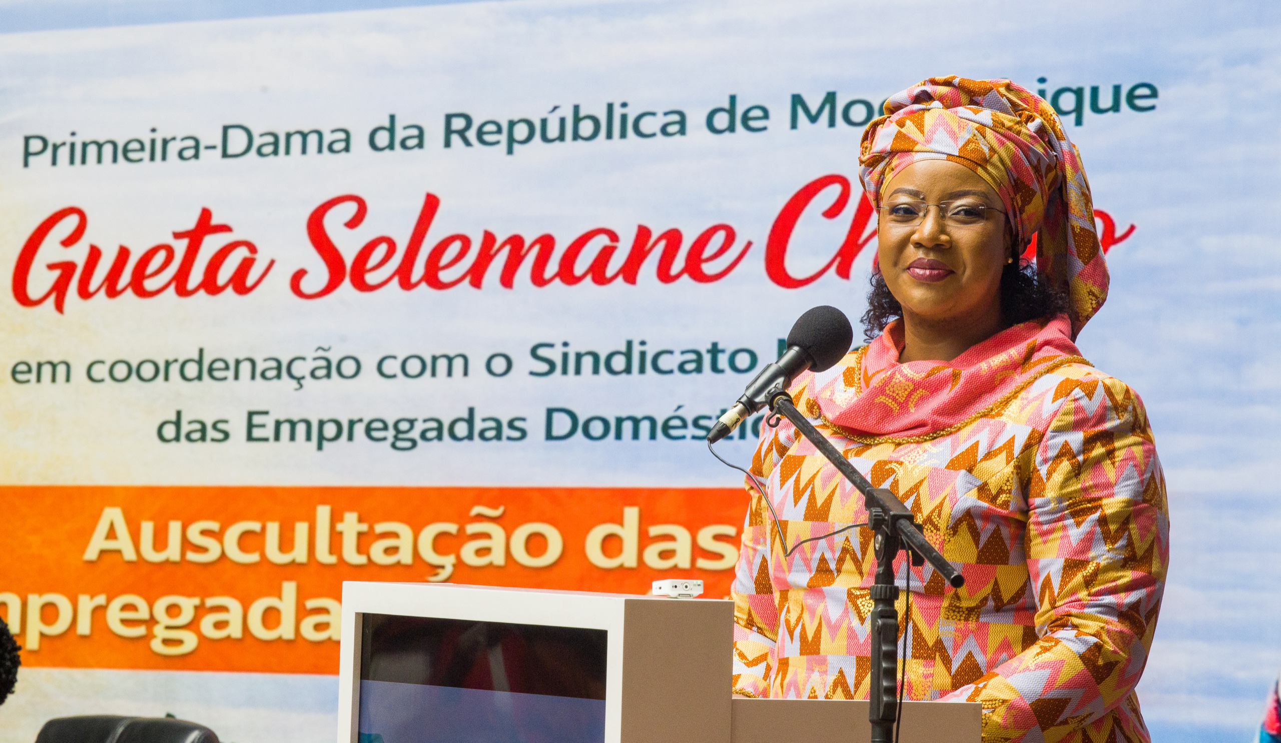 Primeira-Dama defende registo e valorização das empregadas domésticas